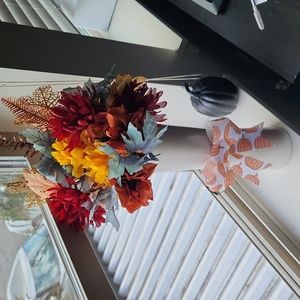 Fall decor vase